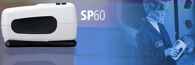 instrumento portátil de la gestión de color del espectrofotómetro de la esfera del X-rito SP60 substituido por CI60