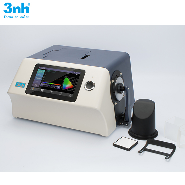 Máquina portátil de la medida de color de la fuente de la luz UV del espectrofotómetro SCI&SCE de YS6060 Benchtop