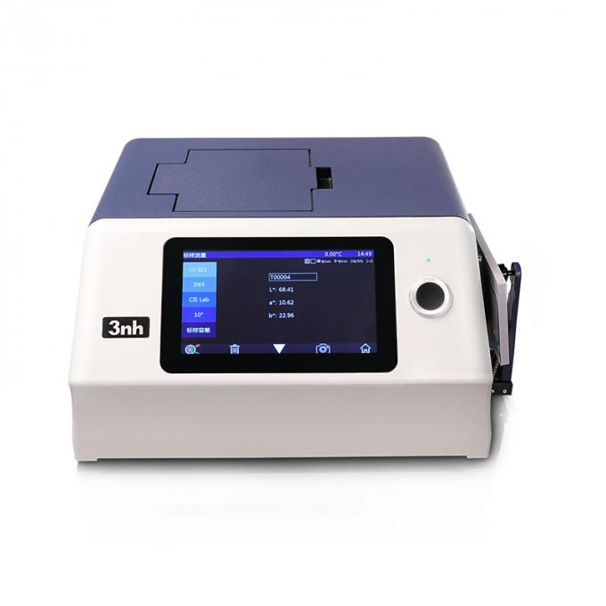 Color Haze Meter Transmittance Colorimeter Spectrophotometer D/8 de 3NH YS6002 Benchtop para la película de Transparenet del panel LCD