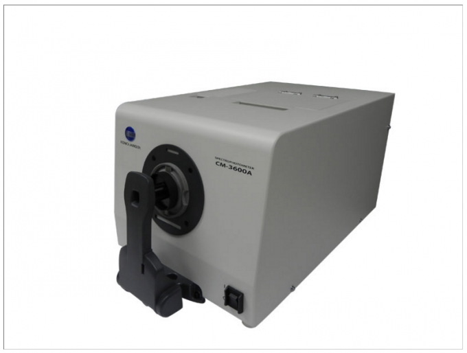 Espectrofotómetro portátil del metro de la croma del color del SCE CM-3600A de Minolta D/8 SCI/para la reflexión y la transmisión