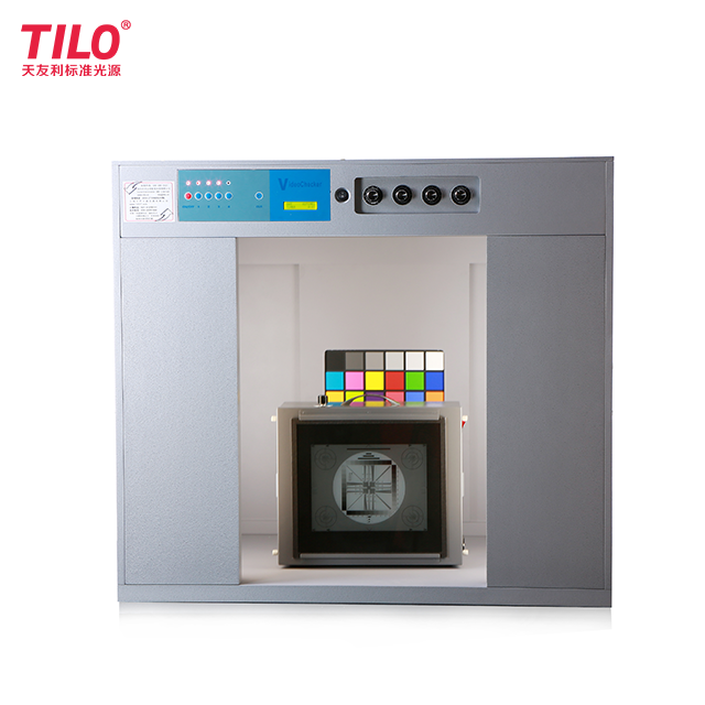 TILO VC (3) caja de control del color del espectador de la cámara con las fuentes de luz D65, A, TL84, CWF de la iluminación cuatro ajustables