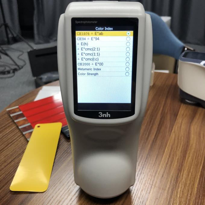 espectrofotómetro NS800 del PDA 3nh para la medida de la diferencia del color de la carne fresca con la abertura de 8m m