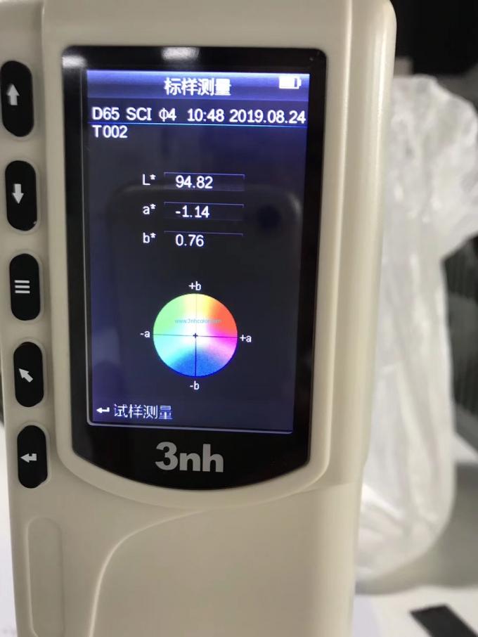 Cómo colorímetro del uso NR60CP medir la harina