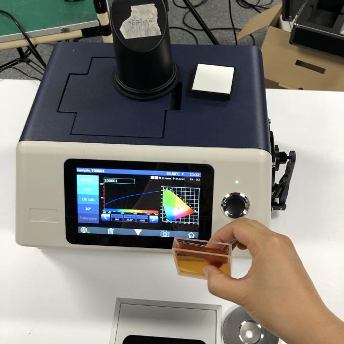 espectrofotómetro del benchtop de 3nh YS6060 con el software de la PC para la transmitencia y la reflexión y la neblina del vidrio coloreado