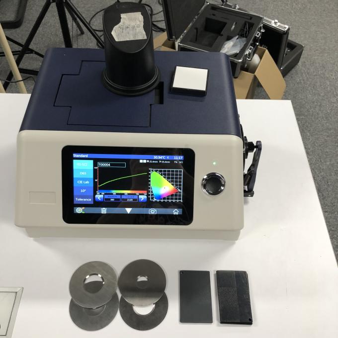 El espectrofotómetro D/0 del benchtop de la alta exactitud para la reflexión de la transmisión de la película de cristal y la neblina colorean la diferencia YS6060