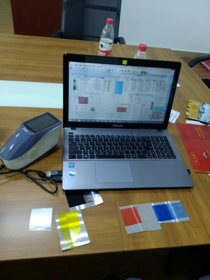 El plástico platea la máquina de la prueba del espectrofotómetro del masterbatch del color con el software de entonado de colores YS3060