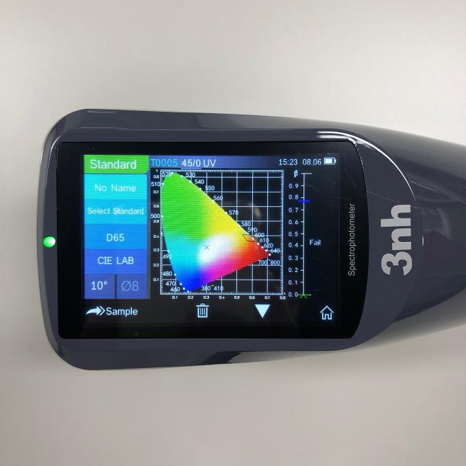 Espectrofotómetro YS4560 del analizador del color de la pintura del coche para substituir el espectrofotómetro 6801 de la guía 45/0 de BYK Spectro