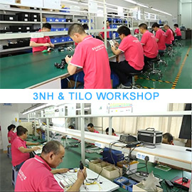 Iluminación que localiza la abertura de Bluetooth 5,0 8m m del colorímetro del bolsillo de 3nh CR2 2