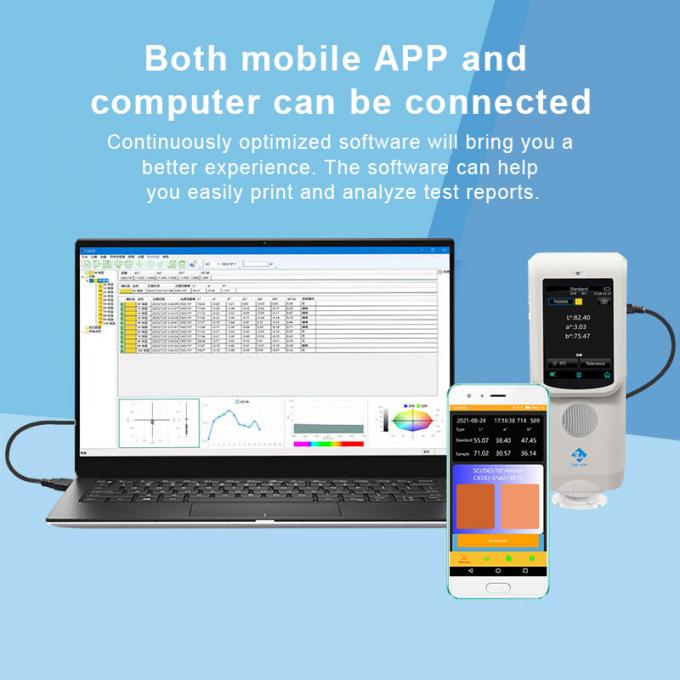 El APP móvil y el ordenador pueden ser conectados